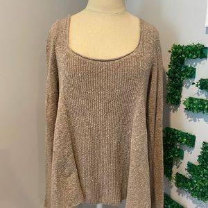 Small Free People Brown Sweater